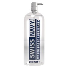 Swiss Navy Premium Water Based Personal Lubricant 32 oz - Made in USA