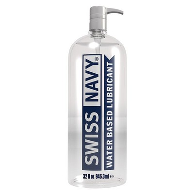 Swiss Navy Premium Water Based Personal Lubricant 32 oz - Made in USA