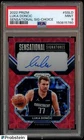 2022-23 Panini Choice Prizm Sensational Luka Doncic ON CARD AUTO PSA 9 MINT