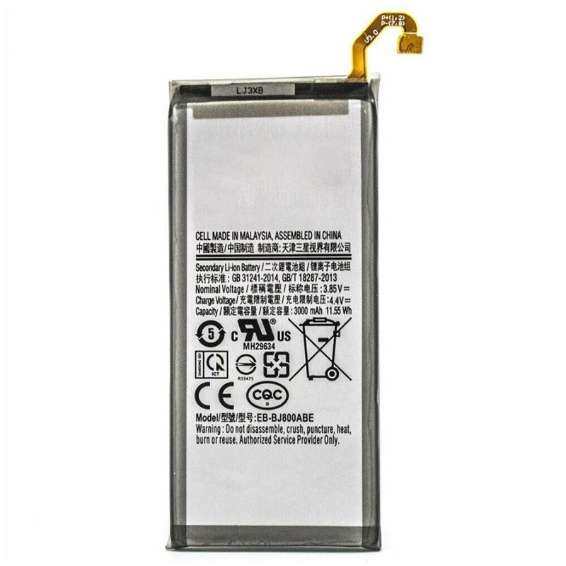 BATTERIA PREMIUM PER Samsung Galaxy J6 2018 J600/Galaxy A6 2018 A600 EB-BJ800ABE