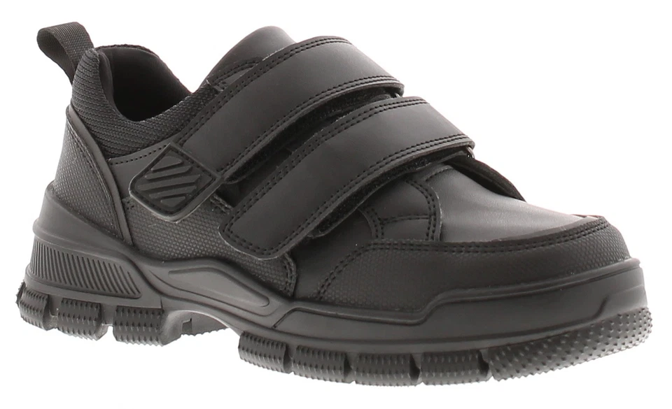 Rockstorm Older Boys School Shoes Otto black UK Size