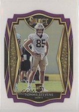 2020 Panini Select Premier Level Purple Prizm Die-Cut Tommy Stevens #188 0kr5