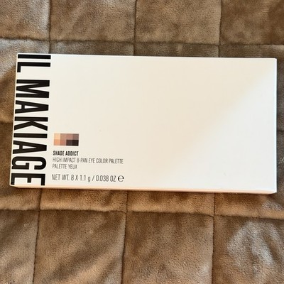 NIB IL MAKIAGE Shade Addict High Impact 8Pan Eye Shadow Color Palette Eyeshadow