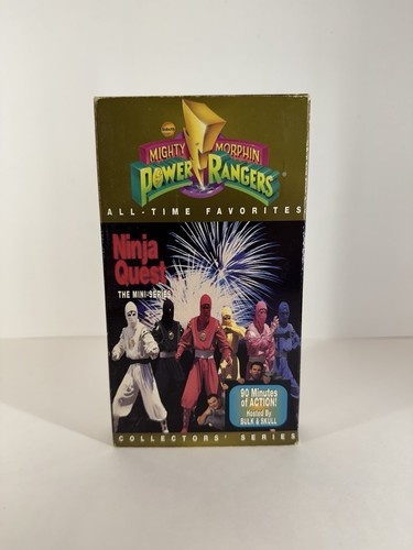 Mighty Morphin: Power Rangers - Ninja Quest ( VHS, 1995 ) Saban Home Ent.
