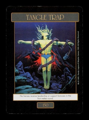 Tangle Trap Fantasy Adventures 1995 Trading Card TC CC