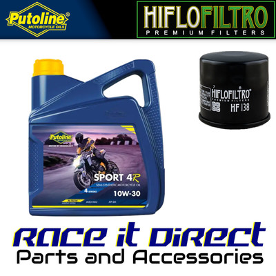 Öl & Filter Kit für Suzuki DL650 V-Strom X 2010 Putoline & Hiflo