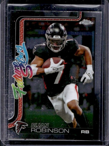 2025 Topps Chrome Bijan Robinson Base (RAW)