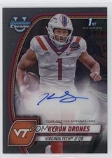 2024 Bowman U Chrome Chrome Prospect Auto Kyron Drones #PA-KDR