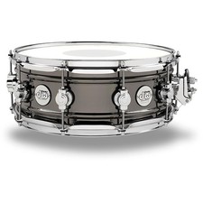 DW Design Series Black Nickel over Brass Snare Drum 14x5.5 Inch