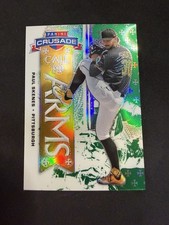 2025 Panini Crusade Paul Skenes #18 Call to Arms Green Gold Pirates /249