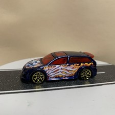 2006 Hot Wheels Bone Blazers #2/5 Audacious Dark Blue w/Gold 5Y Spoke Wheels NM