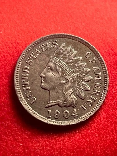 1904 Indian Head Cent FULL Liberty 🗽 Fine Choice JC844