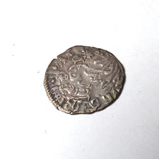 ANCIENT BYZANTINE HUNGARY 1482-86th DINAR SILVER COIN