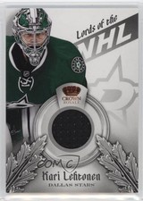 2013-14 Panini Crown Royale Lords of the NHL Materials Kari Lehtonen #L-KLE 4f5