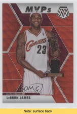 2019-20 Panini Mosaic MVPs Tmall Red Wave Prizm LeBron James #298 READ hs9