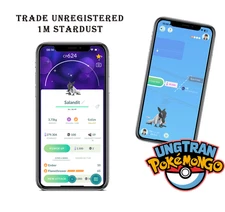 Shiny Salandit Male - Tr-de 1m stardust