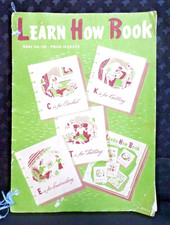 VINTAGE LEARN HOW BOOK NO 170 CROCHET TATTING KNITTING EMBROIDERY 1941