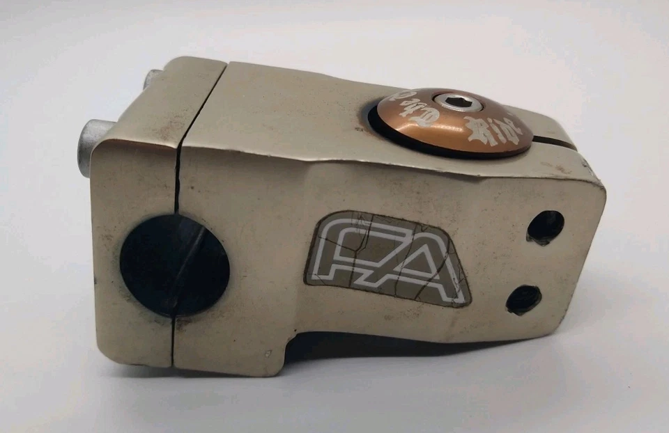 Vintage Free Agent Silver Threadless Stem Bmx Bike Old Mid School Racing  - Image 2 of 4