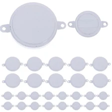 80 Pcs Metal Oil Drum Plugs Bung Caps Seal Caps for 200 Barrels