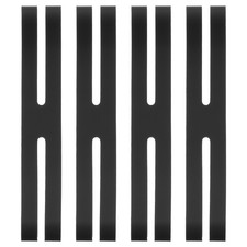 6 Inch H Band Silicone Rubber Bands, 5 Pcs Silicone Bands, Black