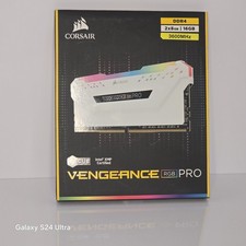 Corsair Vengeance RGB Pro 16GB DDR4-3600Mhz Desktop Memory - CMW16GX4M2C3600C18W