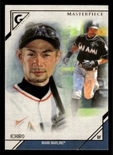 2017 TOPPS GALLERY ICHIRO SUZUKI MP-10 MINT MASTERPIECE BASEBALL MIAMI MARLINS