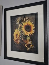 Large Sunflower Diamond Art Framed