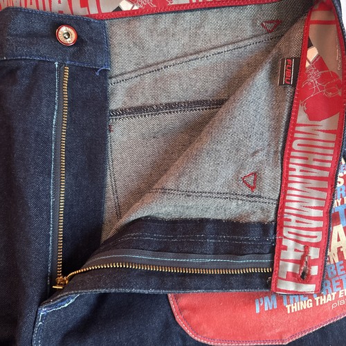 Platinum FUBU Vintage Muhammad Ali Jeans Herren 38x34 Baggy Urban Streetwear - Bild 11 von 20