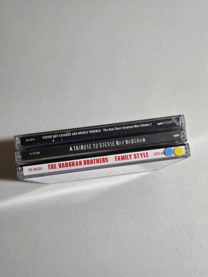 Stevie Ray Vaughan CD Lot of 3 - Greatest Hits 2, A Tribute To & Family Style - Image 4 of 4