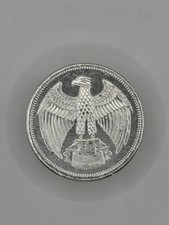 1974 Letcher Mint 1 oz .999 Fine Silver Eagle Vintage Art Round
