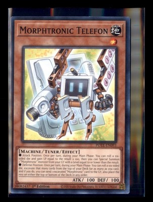 Yu-Gi-Oh! Morphtronic Telefon POTE-EN093 Power Of The Elements 1st Edition