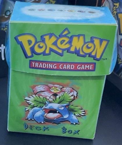 1999 Pokemon TCG Card Box Deck Box - Ultra Pro - Vintage WOTC ERA - Venusaur Art