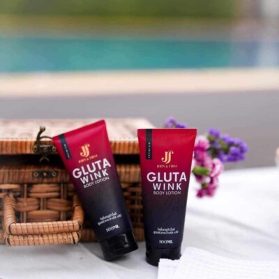 glutathione wink Gluta Wink Body Lotion Reduce stretch marks 80 grams x 2 pcs