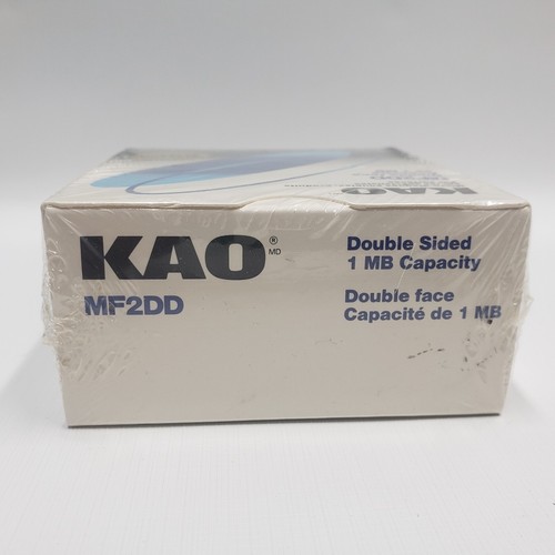 KAO MF2DD 3,5" DSDD Disketten doppelseitig doppelte Dichte 10er Pack NEU VERSIEGELT - Bild 5 von 6