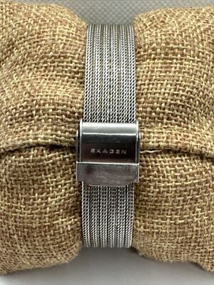 Skagen 355SGSS Women Silver Stainless Steel Mesh Analog Dial Wrist Watch JNA886 Skagen 355SGSS Women Silver Stainless Steel Mesh Analog Dial  main image 2