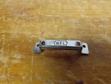 One Vintage 1959 WFL Snare Butt Nickel Plated P-32 Note: No Backer Bar or Screws