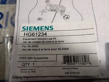 SIEMENS HG61234 EQUIPMENT GROUND LUG KIT FOR 30-200A