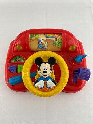 mickey mouse steering wheel toy
