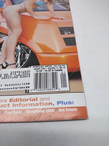 Mini Truckin Magazine Lowrider hot times & hotter rides issue 2001 VOL 15, # 1 - Picture 2 of 13