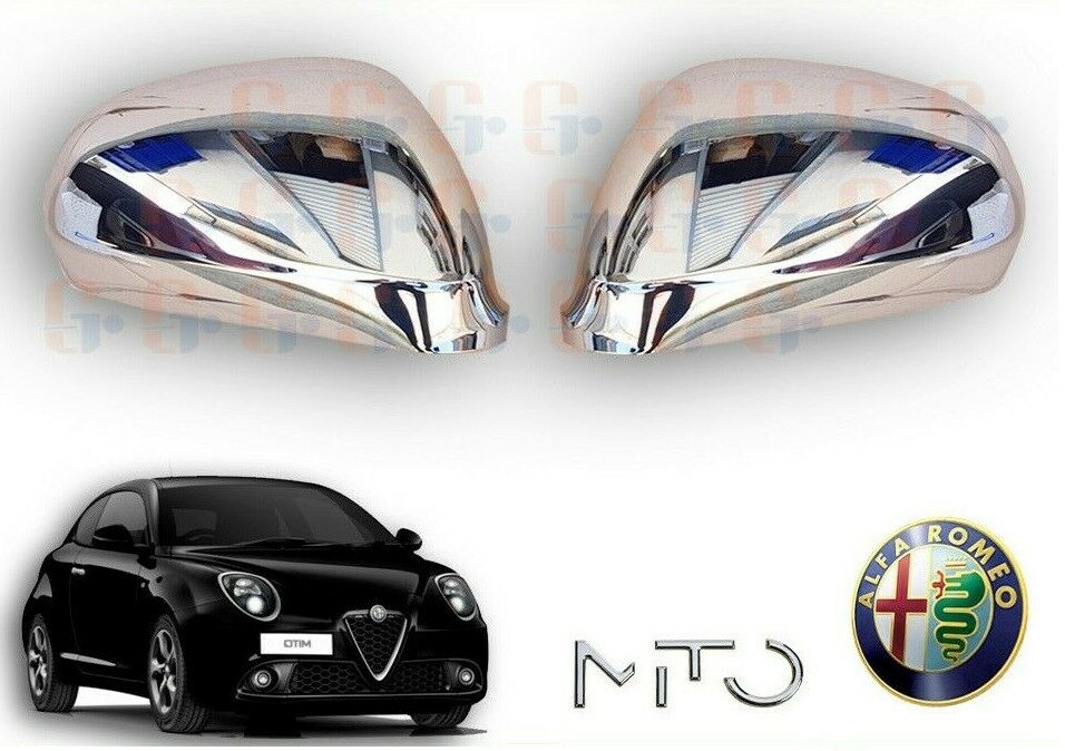 Calotte Specchietti Carbon Look Per Alfa Romeo Mito, Giulietta, 159 - Kit 2 Pezzi - Foto 3
