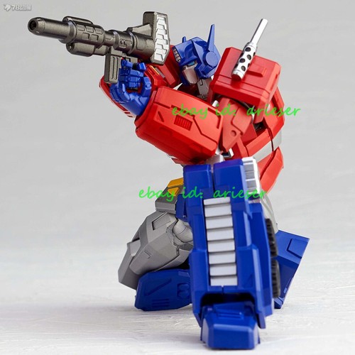 Kaiyodo Amazing Yamaguchi Revoltech Optimus Prime Action Figure In Stock New Toy - Picture 5 of 9