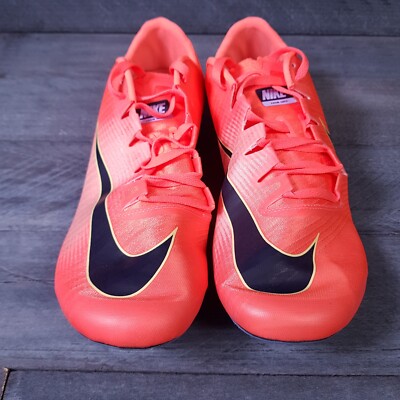 NIKE Zoom JA Fly 3 Track Running Spikes Mens 13 Crimson Orange