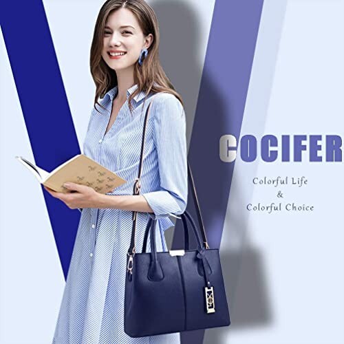 Geldbörsen und Handtaschen für Damen Schultertasche Tragetaschen Obergriff Schultertasche - Bild 2 von 6