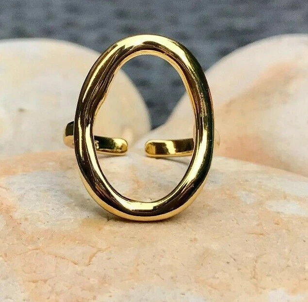 Oval open ring sale