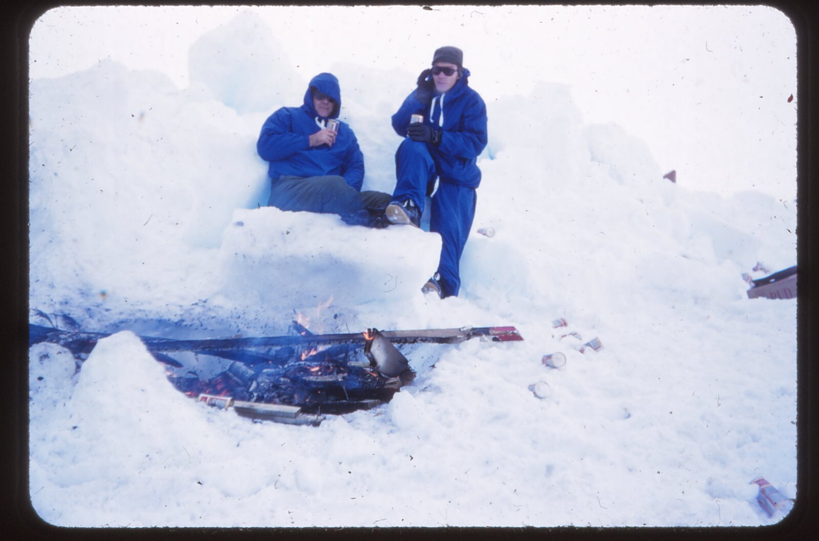 1956-us-navy-film-slide-operation-deep-freeze-i-antarctica-camp-ebay