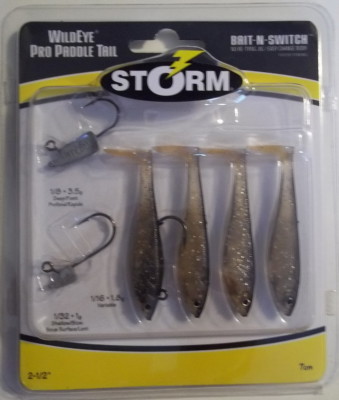 Storm wildeye pro pddle tail in 4.5inches, Sports Equipment, Bicycles & Parts, Parts