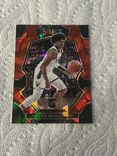2022-23 Panini Select Ma rJon Beauchamp Premier Rookie Red Cracked Ice Prizm