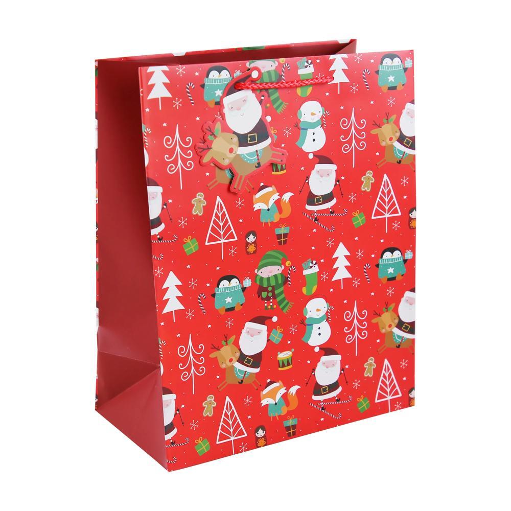 Tcf Christmas Character Large Gift Bag UK - Main Image