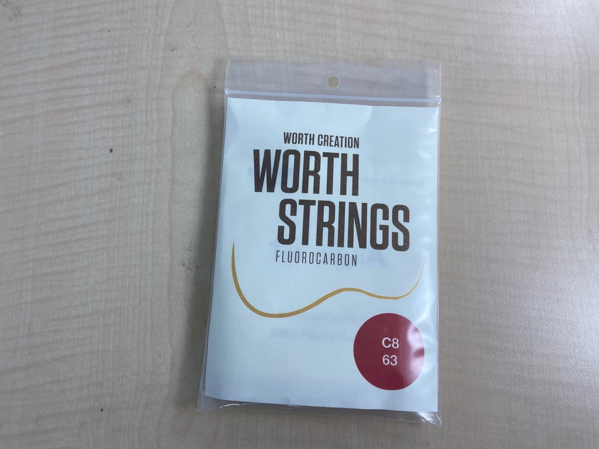 Worth clear 2024 ukulele strings