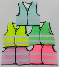 Kids Hi Vis Visibility Children Baby Infants Vest Gift